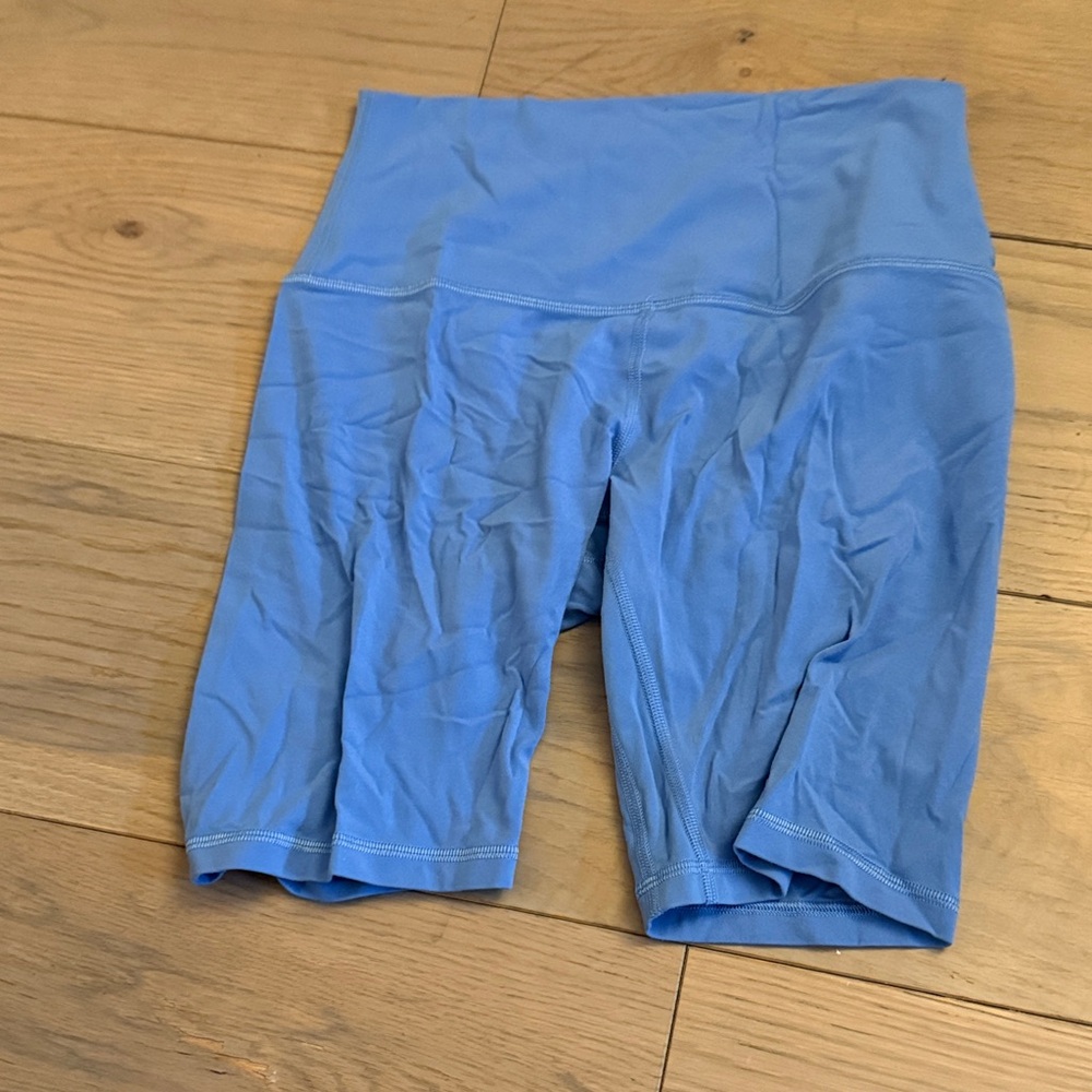 LULULEMON Blue Nile align biker shorts 7”